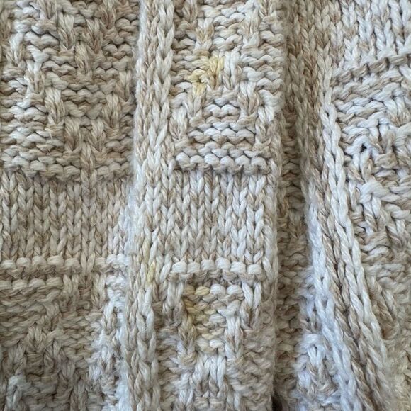 Winona Knits Cardigan Sweater Vintage Size Large 100% Cotton Knit - Picture 6 of 16